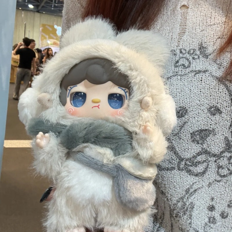 Complete In Stock Yooki Oxygen 3rd Generation Warm Bunny Plush Series Blind Box Trendy Toy Figurine Cute Girl Hand Figure