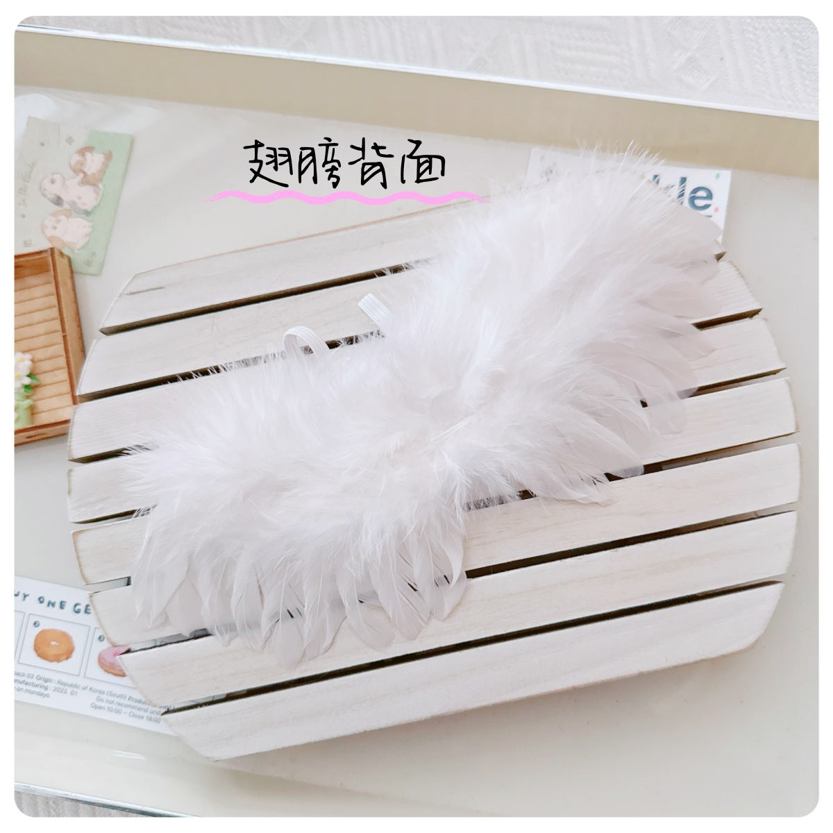 1st/2nd Generation Vinyl Blind Box 17CM Labubu Clothes Sitting Party White Angel Dress Wedding Dress LABUBU Outfit