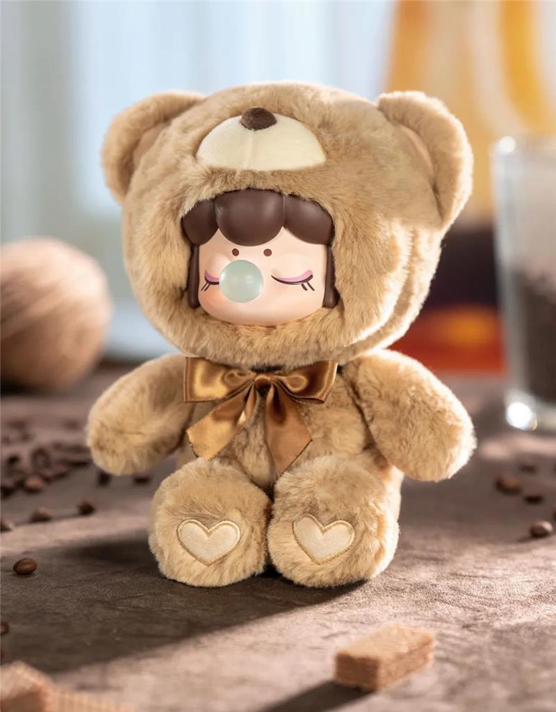 Ruolai Genuine in Stock Nanci Chocolate Colorful Bear Series Blind Box Vinyl Hand-Made Girls' Gifts