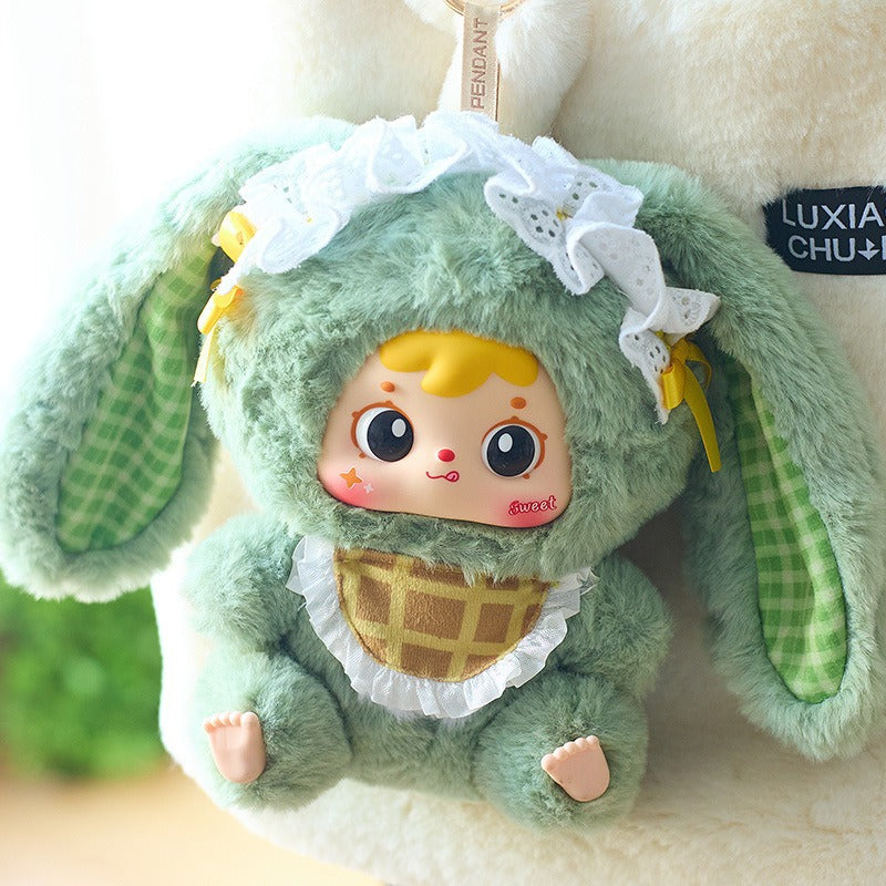 New Hot-Selling Plush Bunny Family Plush Toy Cute Gift Blind Box Office Decoration
