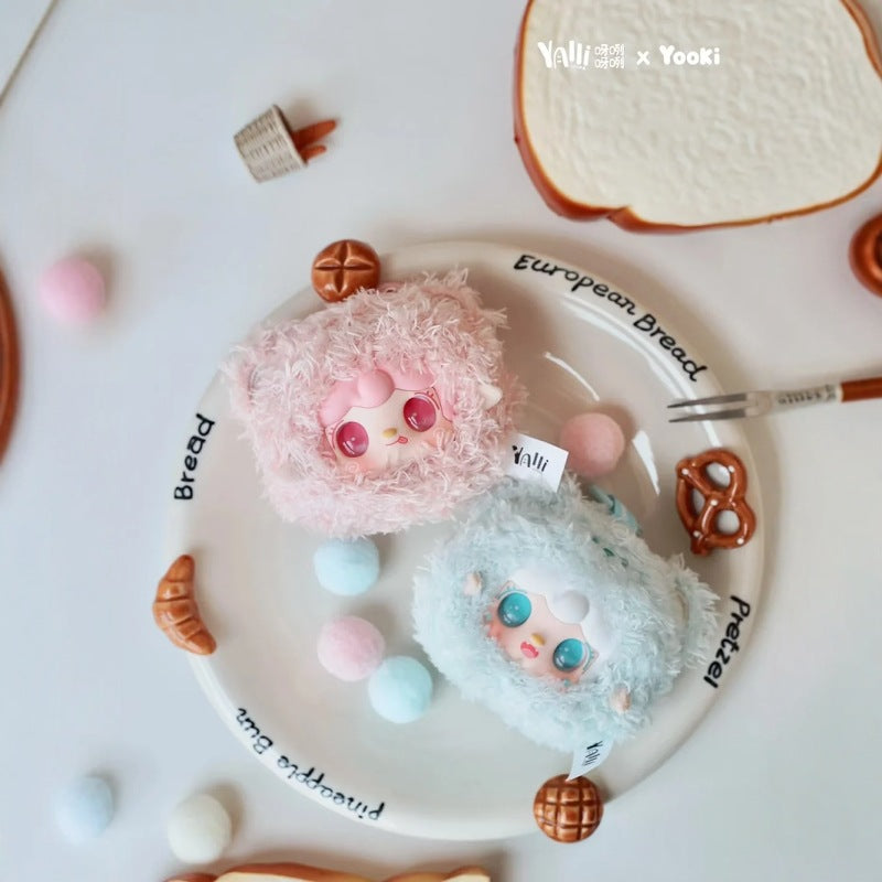 Complete New Yooki Oxygen Group Little Bear Cute Plush Blind Box Trendy Toy Figurine Backpack Pendant Exquisite Gift