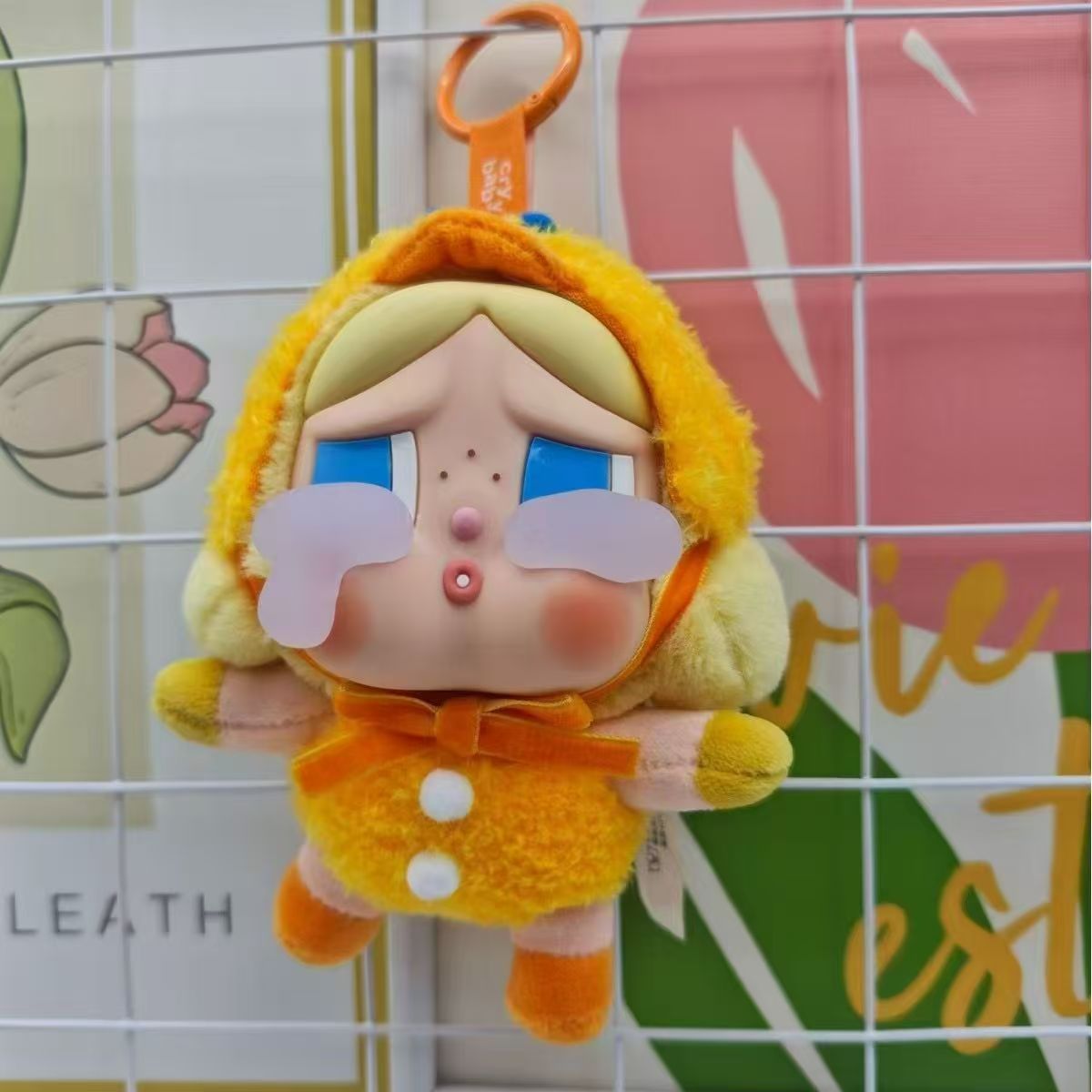 WA KU KU Crying Doll Southeas Box Plush Toy Cute Keychain Bag Gift Pendant