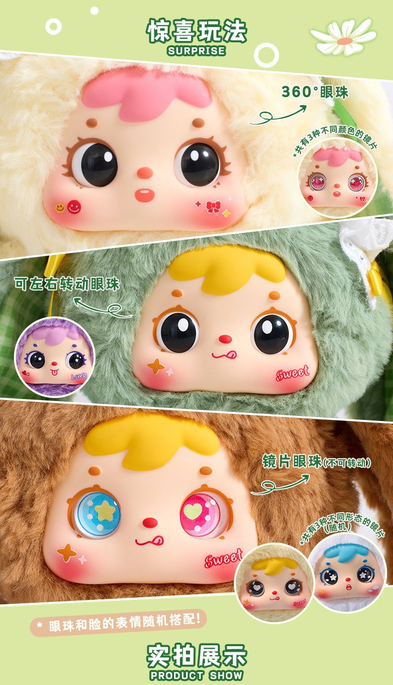 New Hot-Selling Plush Bunny Family Plush Toy Cute Gift Blind Box Office Decoration