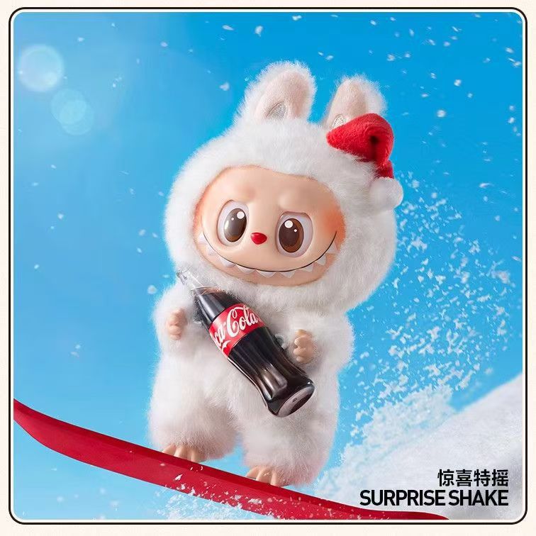 AAASpot Goods Labubu Labubu Coca-Cola Series Vinyl Bubble Mart Plush Doll Blind Box Pendant
