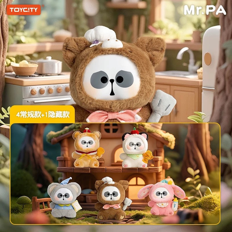 (Complete) WA KU KUTeacher Animal Party Series Composite Plush Blind Box 400% Cute Anime Peripheral Figure Desktop