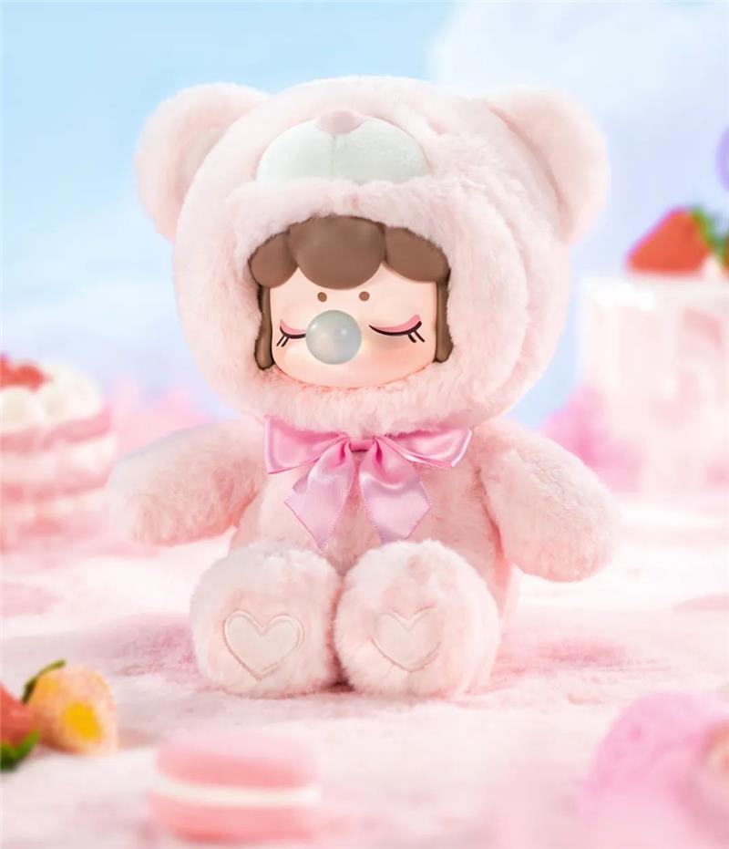 Ruolai Genuine in Stock Nanci Chocolate Colorful Bear Series Blind Box Vinyl Hand-Made Girls' Gifts