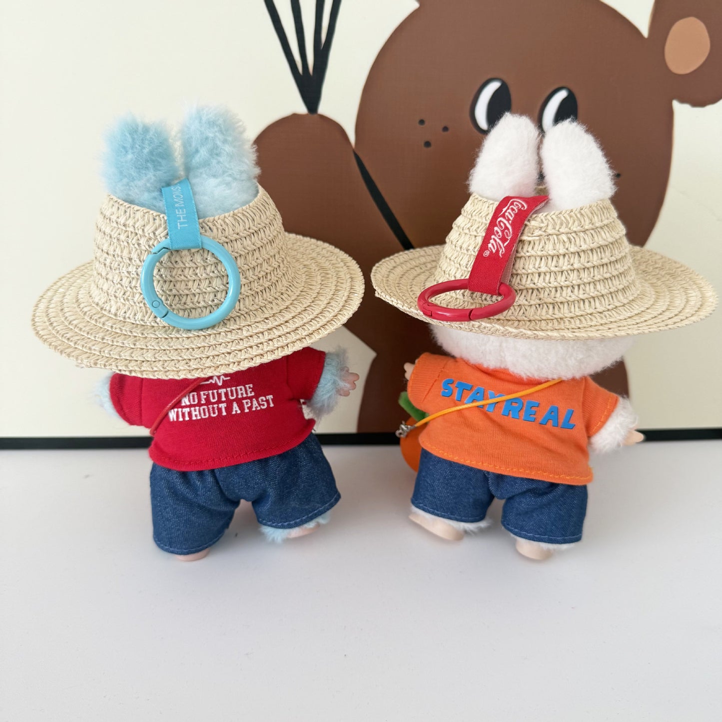 First, Second, and Third Generation Keychain LABUBU Clothing Pendant Labubu Wearing Mayday Concert Same Style Cute Doll Clothes