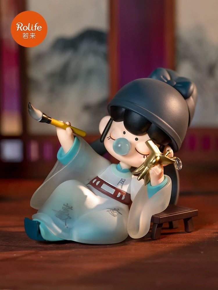 Ruolai Rolife Nanci Nanci Tang Dynasty Fenghua Series Blind Box New Trendy Toy Figurine Gift Internet Celebrity Decoration