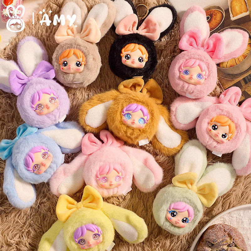Authentic New Amy Little Rabbit Chibi Trendy Blind Box Handheld Office Doll