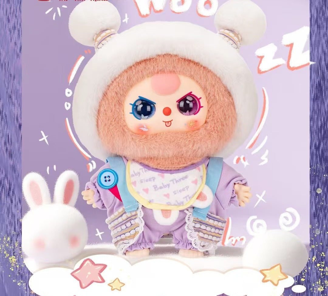 Unclassified Babythree 3-Year-Old Sweet Dream 400% Plush Doll Trendy Blind Box Figurine Creative Gift Toy Doll