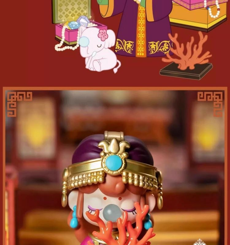 Ruolai Rolife Nanci Nanci Tang Dynasty Fenghua Series Blind Box New Trendy Toy Figurine Gift Internet Celebrity Decoration