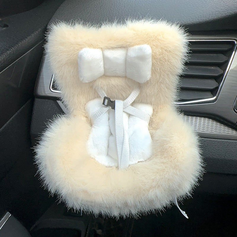 Applicable 17cm Labubu Safety Car Seat Air Vent Decoration Does Not Include Doll