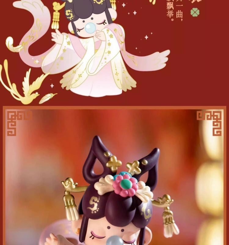 Ruolai Rolife Nanci Nanci Tang Dynasty Fenghua Series Blind Box New Trendy Toy Figurine Gift Internet Celebrity Decoration