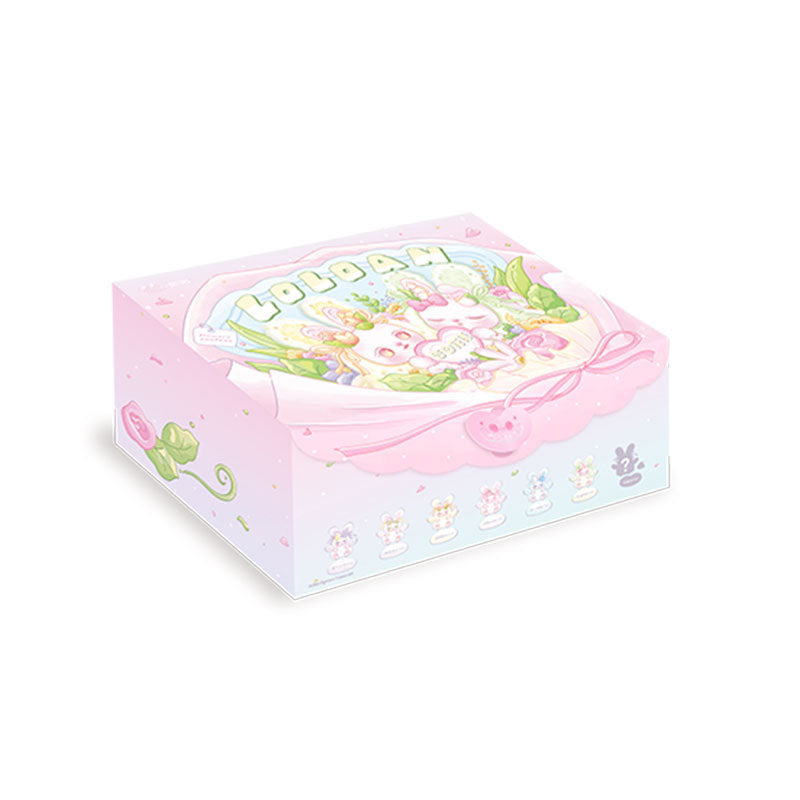 Complete LoLoan Confession Flower Language Plush Blind Box Cute Plush Doll Resin Figurine Trendy Cross-Border Hand-Made Blind Box Item