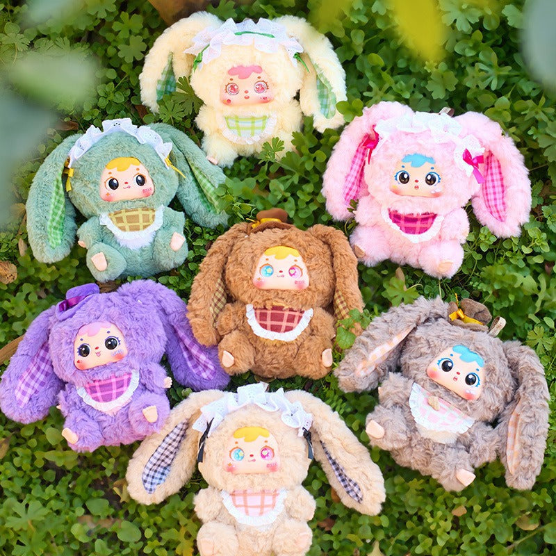 New Hot-Selling Plush Bunny Family Plush Toy Cute Gift Blind Box Office Decoration