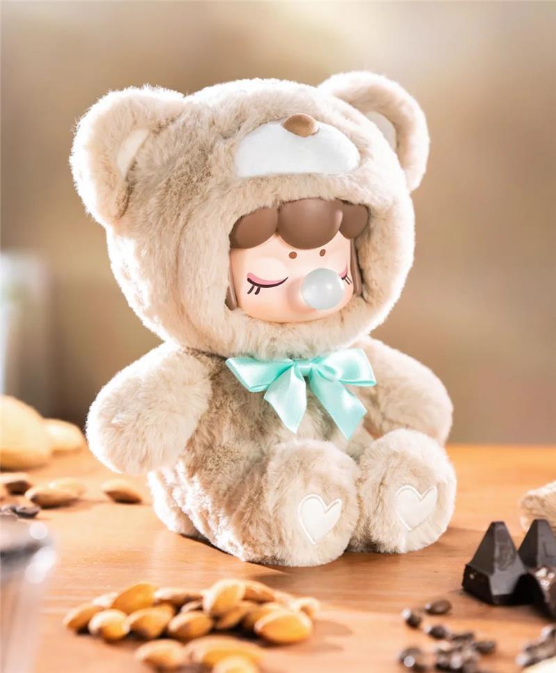 Ruolai Genuine in Stock Nanci Chocolate Colorful Bear Series Blind Box Vinyl Hand-Made Girls' Gifts