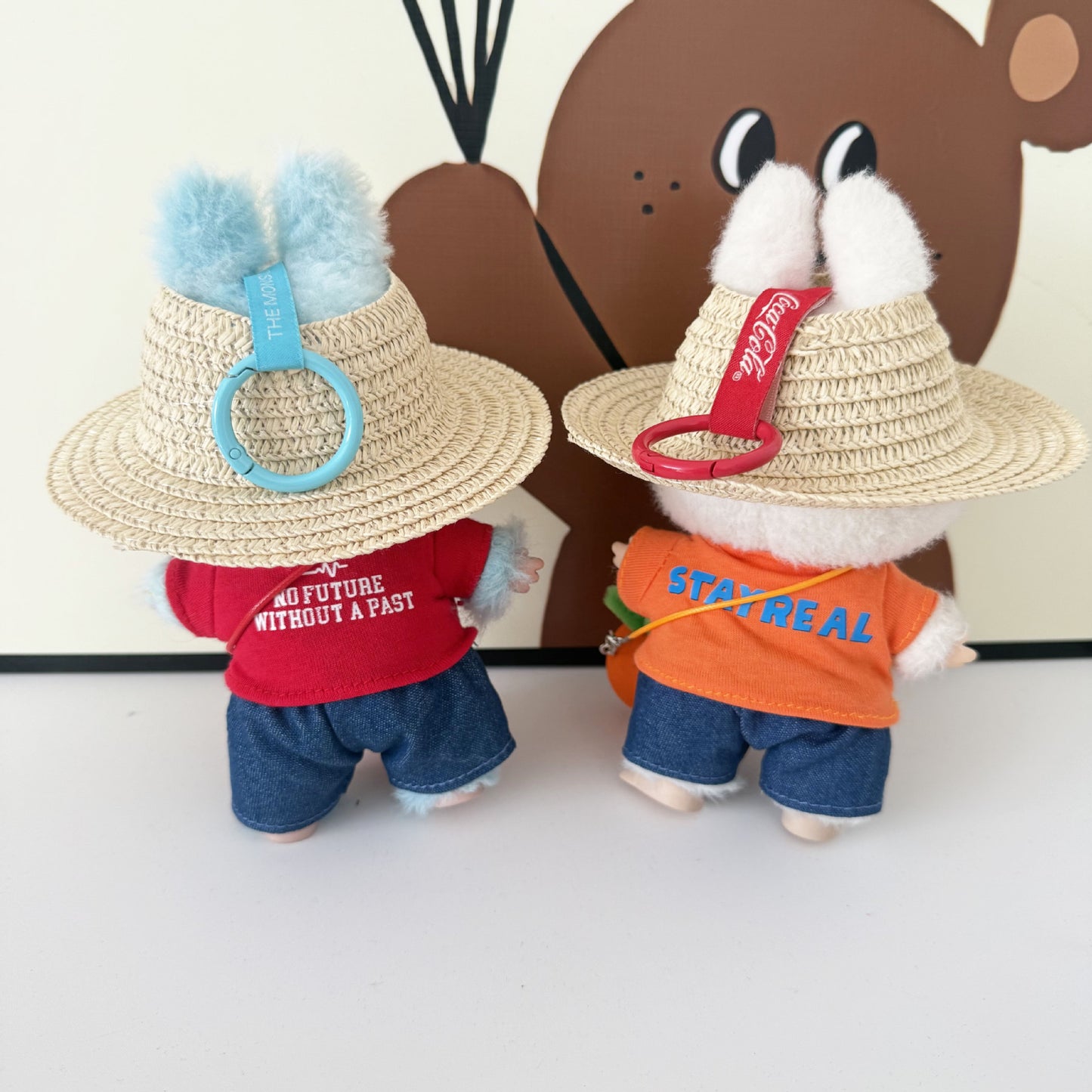 First, Second, and Third Generation Keychain LABUBU Clothing Pendant Labubu Wearing Mayday Concert Same Style Cute Doll Clothes