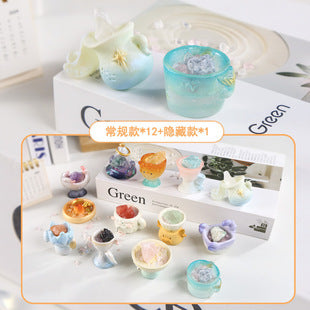 Girlish Cute Three Little Furry Zodiac Plush Blind Box Girl Backpack Decoration Pendant
