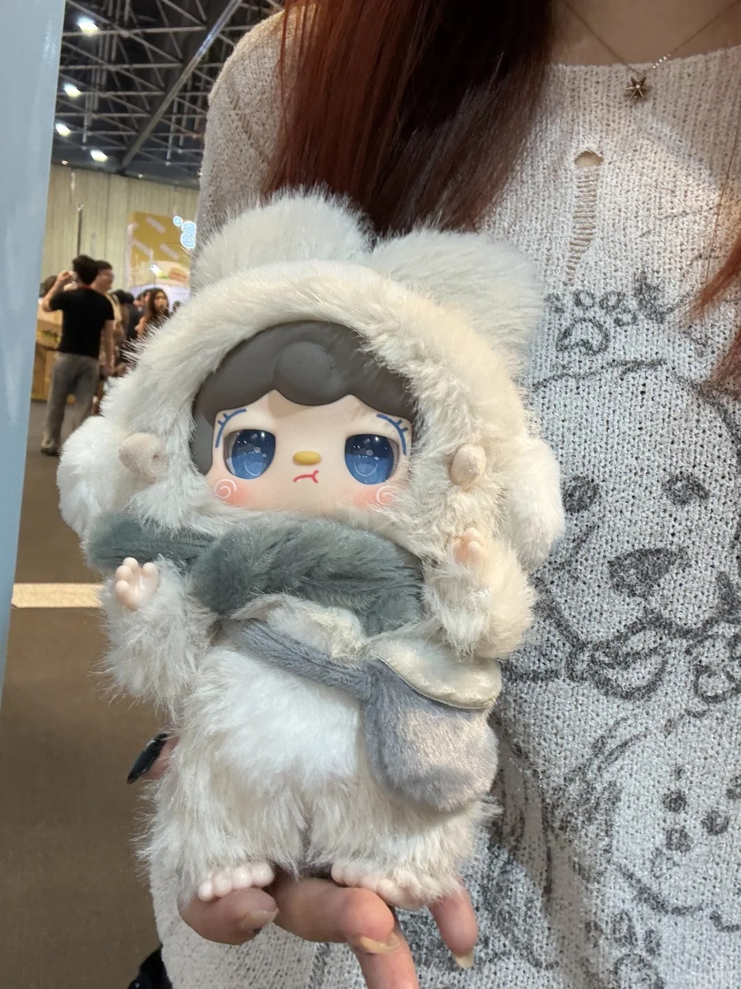 Complete In Stock 3rd Generation Yooki Oxygen Warm Bunny Plush Series Blind Box Trendy Toy Figurine Cute Girl Hand Figure