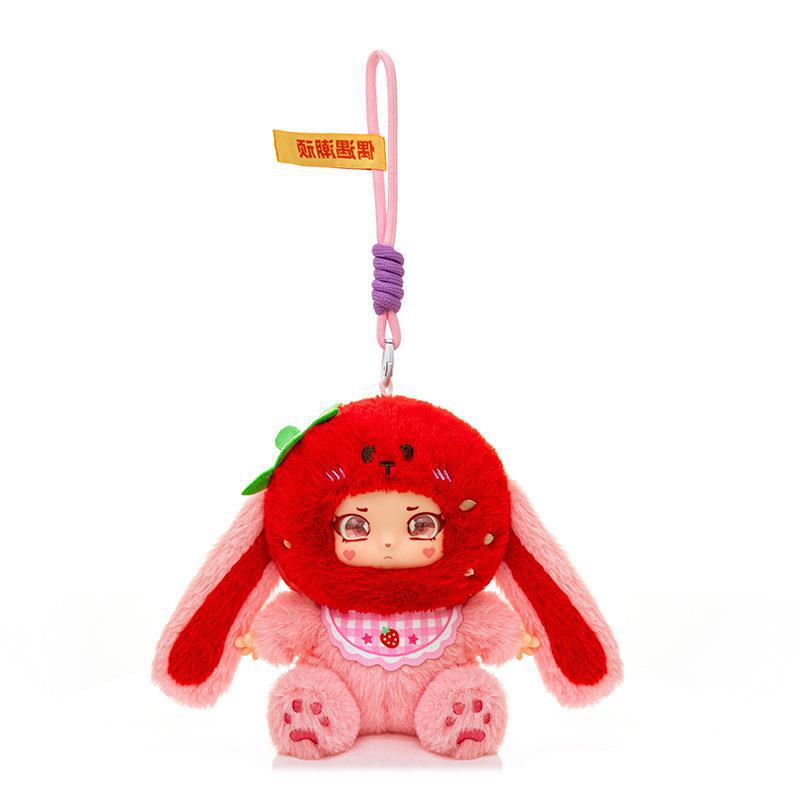 Original Cute Sweetheart Party Pendant Box Cartoon Fruit Vinyl Doll Pendant Creative Gift Ornament