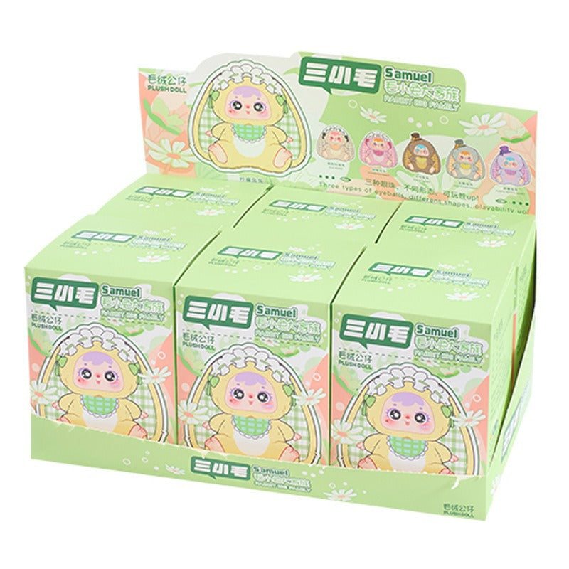 New Hot-Selling Plush Bunny Family Plush Toy Cute Gift Blind Box Office Decoration