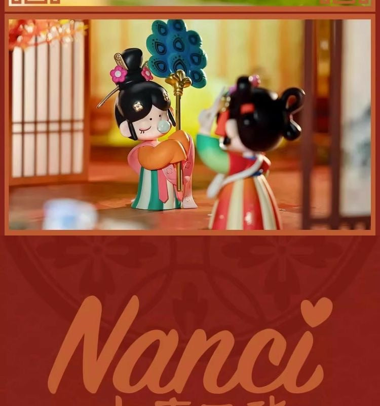 Ruolai Rolife Nanci Nanci Tang Dynasty Fenghua Series Blind Box New Trendy Toy Figurine Gift Internet Celebrity Decoration