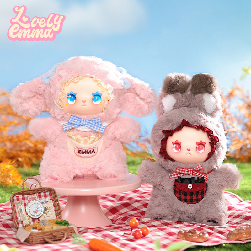 Complete EMMA Pocket Animal Plush Series Official Blind Box Trendy Toy Handheld Office Doll Gift Ornament Toy Gift