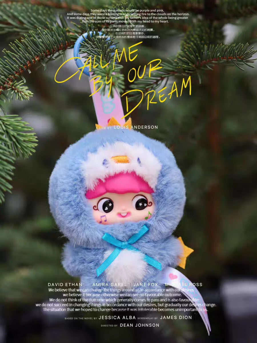 完成Babythree Baby Three Years Old yaya One-year-old Plush Blind Box Pendant Gift Trendy Live Streaming Hot-Selling Items