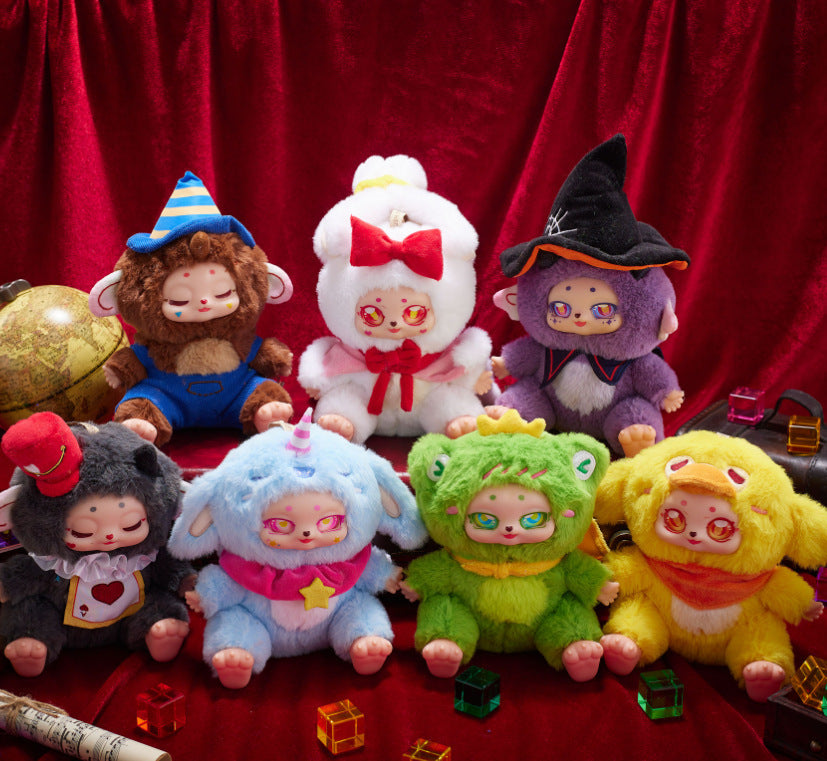 Little Monster Fairy Tale Journey Plush Series Blind Box Peripheral Bedroom Desktop Decoration Student Gift