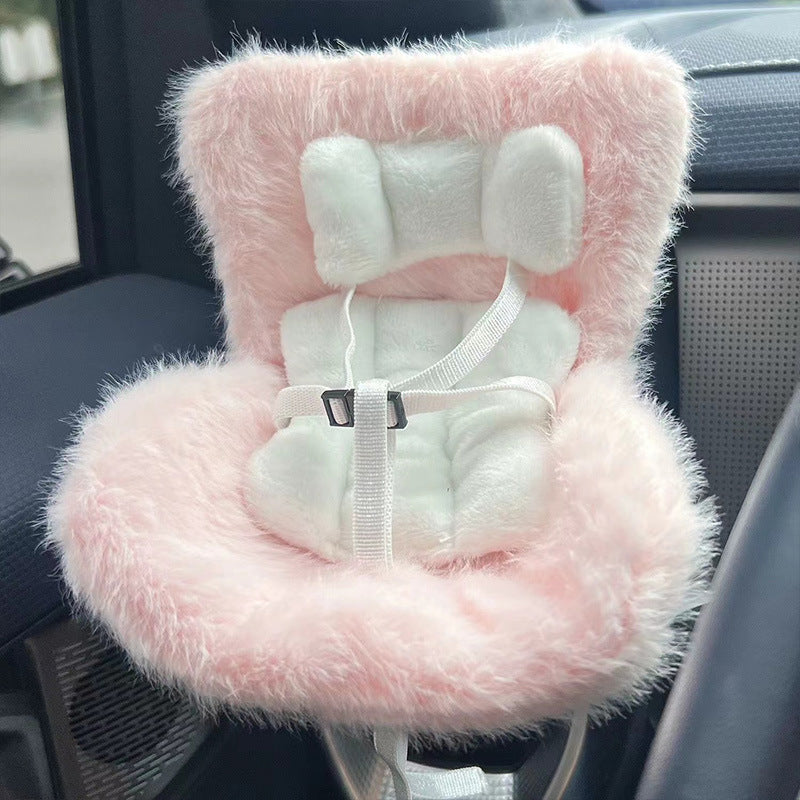 Applicable 17cm Labubu Safety Car Seat Air Vent Decoration Does Not Include Doll