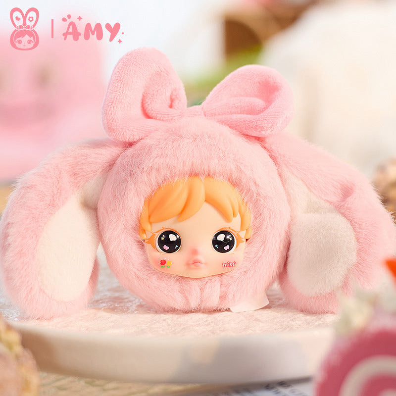 Authentic New Amy Little Rabbit Chibi Trendy Blind Box Handheld Office Doll
