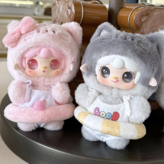 Yoxo Yooki New Product Meow Meow Summer Party Plush Blind Box Cute Little Cat Gift for Girls Doll