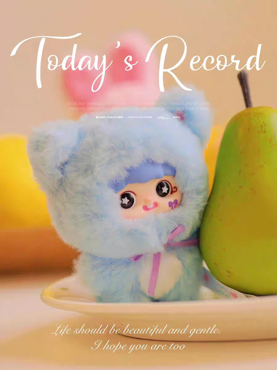 完成Babythree Baby Three Years Old yaya One-year-old Plush Blind Box Pendant Gift Trendy Live Streaming Hot-Selling Items