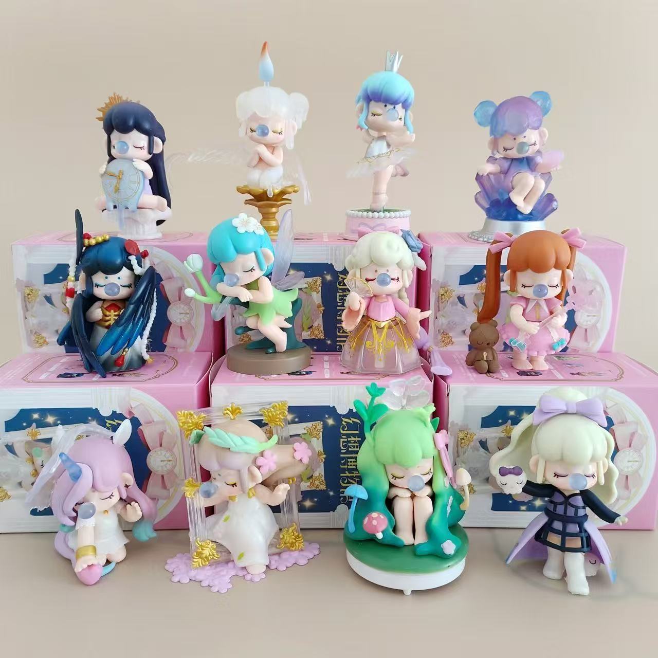 Ruolai Nanci Fantasy Museum Series Internet Hot Blind Box Fashion Play Garage Kits Ornaments Gift Toys