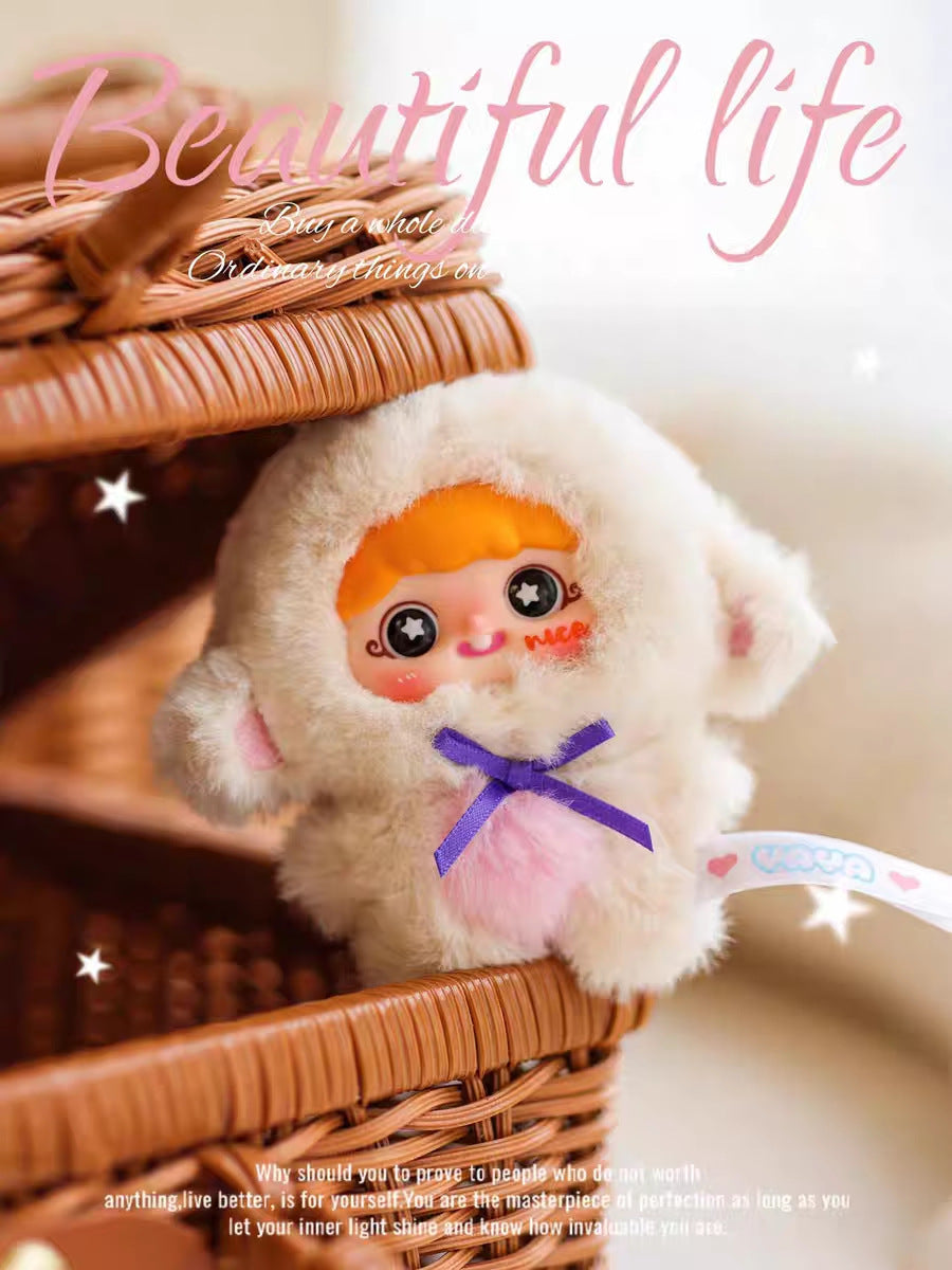 完成Babythree Baby Three Years Old yaya One-year-old Plush Blind Box Pendant Gift Trendy Live Streaming Hot-Selling Items