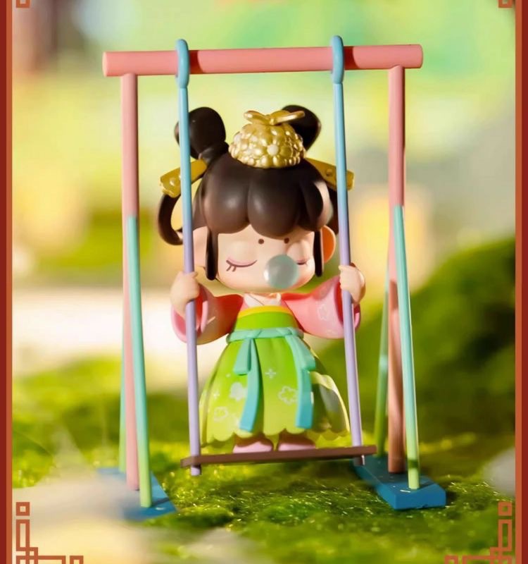 Ruolai Rolife Nanci Nanci Tang Dynasty Fenghua Series Blind Box New Trendy Toy Figurine Gift Internet Celebrity Decoration