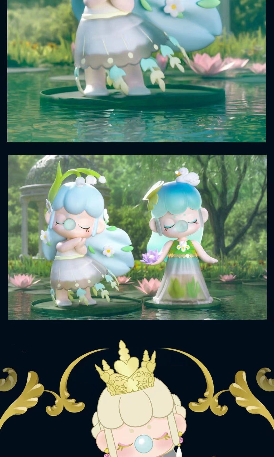 Ruolai Authentic Nanci Ruolai Secret Garden Series Cute Figurine Toy Display Trendy Play Blind Box