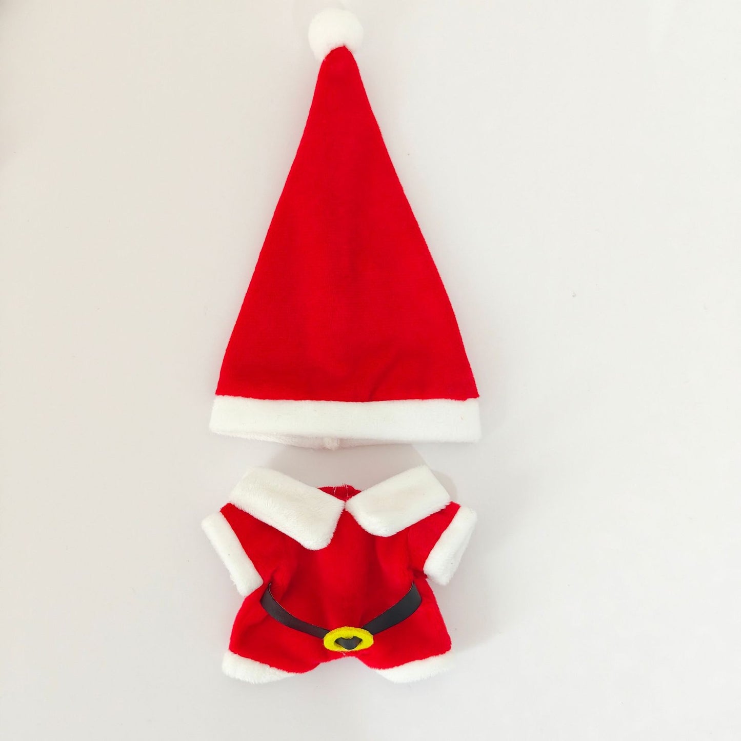 First and Second Generation Blind Box Labubu Pendant Christmas Cloak Doll Clothes Labubu Cookie Man Sweater Christmas Hat