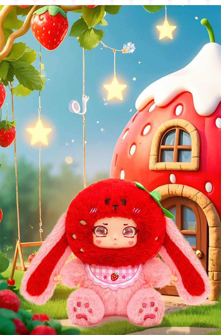 Original Cute Sweetheart Party Pendant Box Cartoon Fruit Vinyl Doll Pendant Creative Gift Ornament