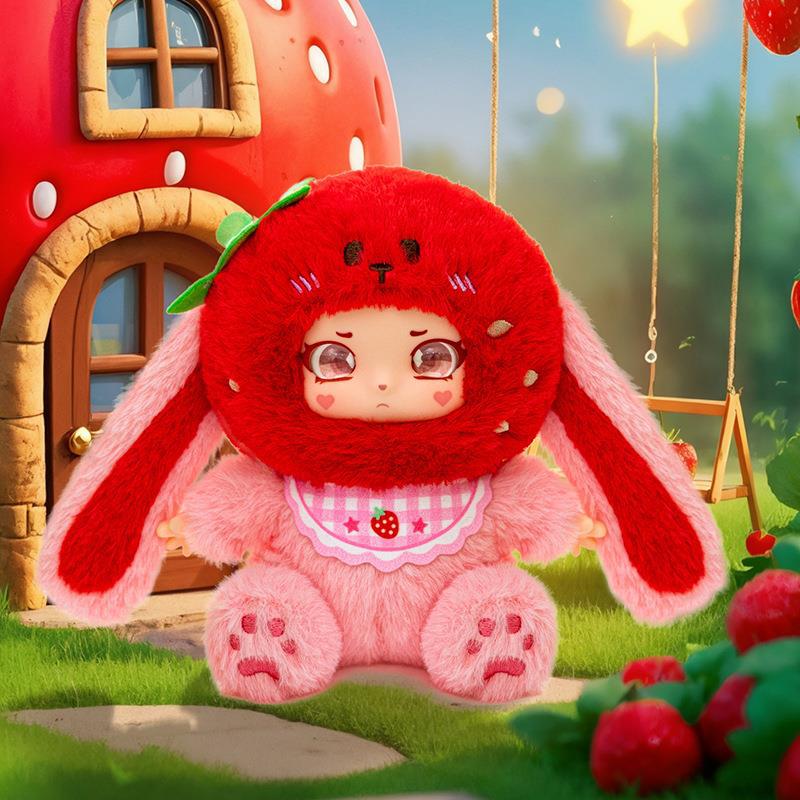 Original Cute Sweetheart Party Pendant Box Cartoon Fruit Vinyl Doll Pendant Creative Gift Ornament