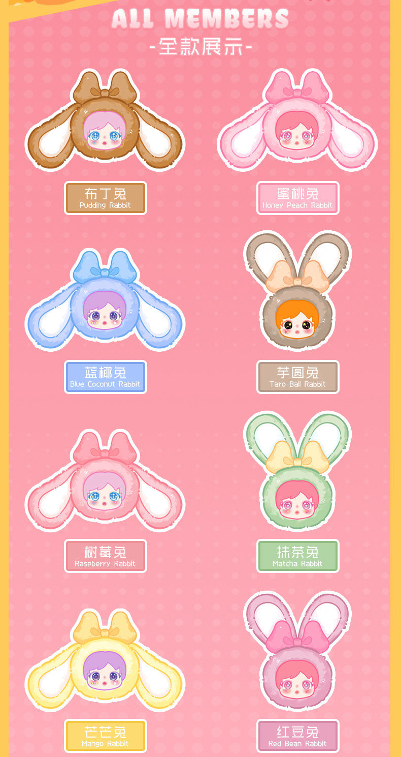 Authentic New Amy Little Rabbit Chibi Trendy Blind Box Handheld Office Doll