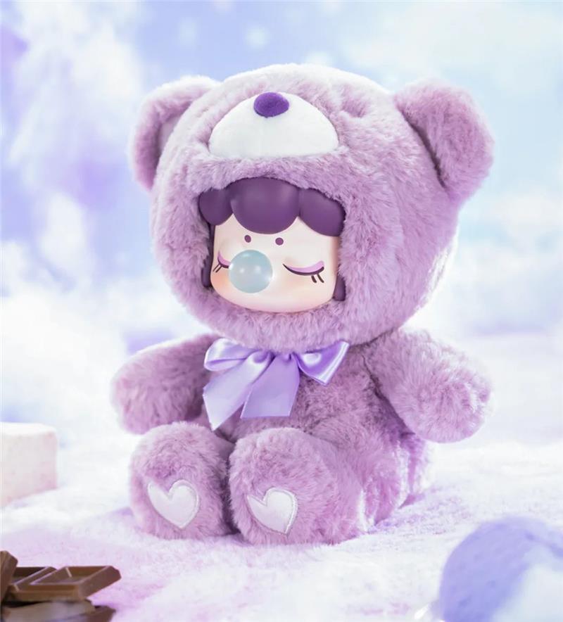 Ruolai Genuine in Stock Nanci Chocolate Colorful Bear Series Blind Box Vinyl Hand-Made Girls' Gifts