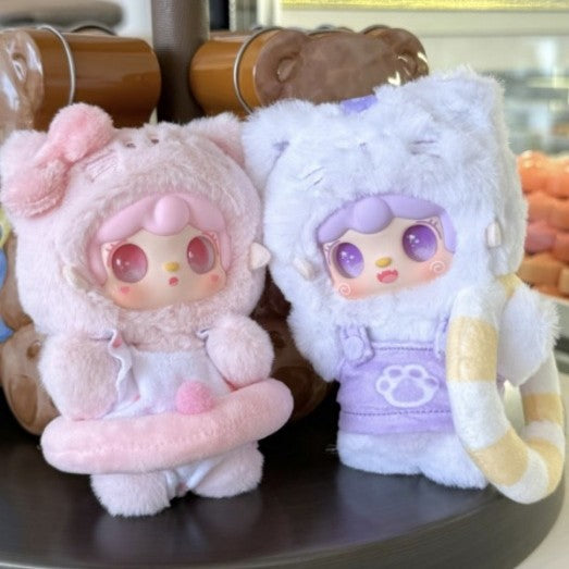Yoxo Yooki New Product Meow Meow Summer Party Plush Blind Box Cute Little Cat Gift for Girls Doll
