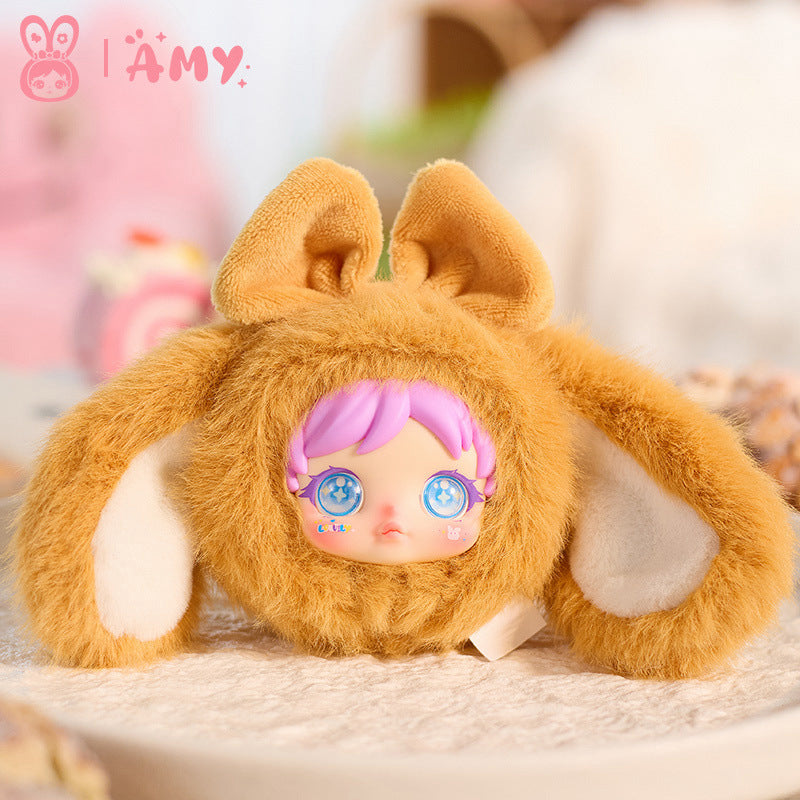 Authentic New Amy Little Rabbit Chibi Trendy Blind Box Handheld Office Doll