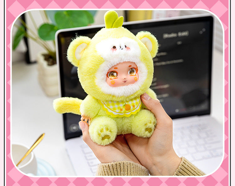 Original Cute Sweetheart Party Pendant Box Cartoon Fruit Vinyl Doll Pendant Creative Gift Ornament