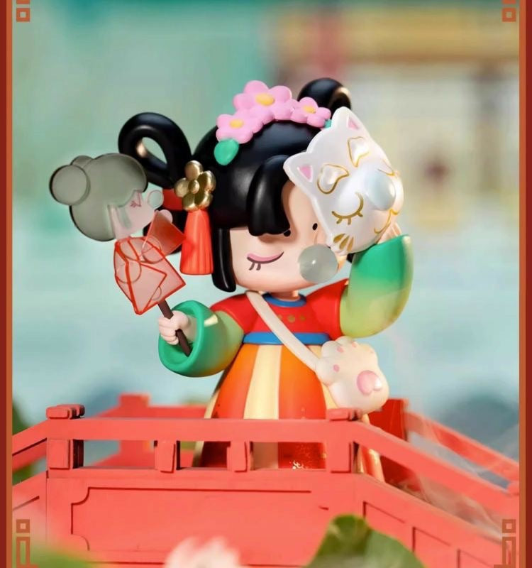 Ruolai Rolife Nanci Nanci Tang Dynasty Fenghua Series Blind Box New Trendy Toy Figurine Gift Internet Celebrity Decoration