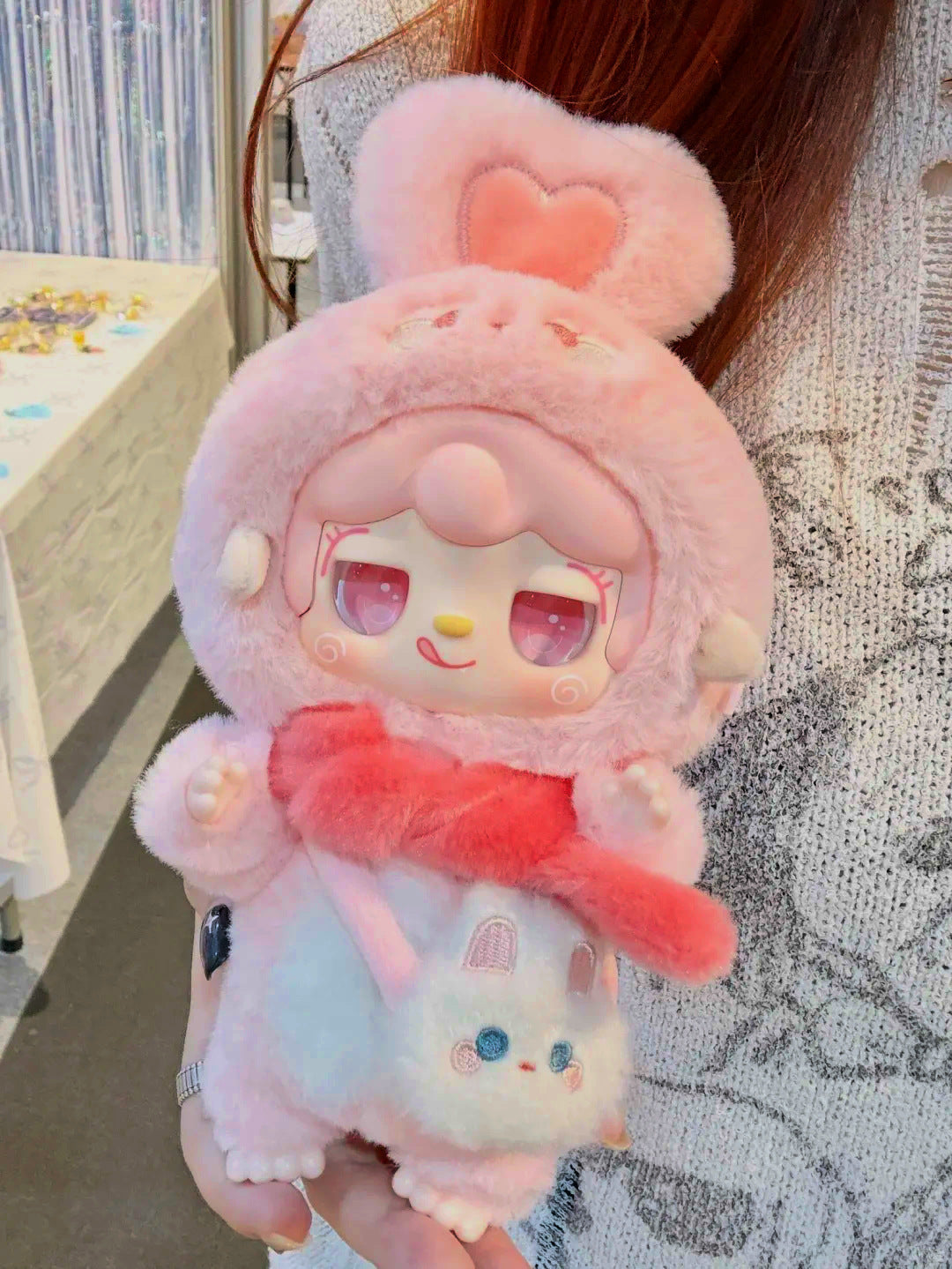 Complete In Stock 3rd Generation Yooki Oxygen Warm Bunny Plush Series Blind Box Trendy Toy Figurine Cute Girl Hand Figure