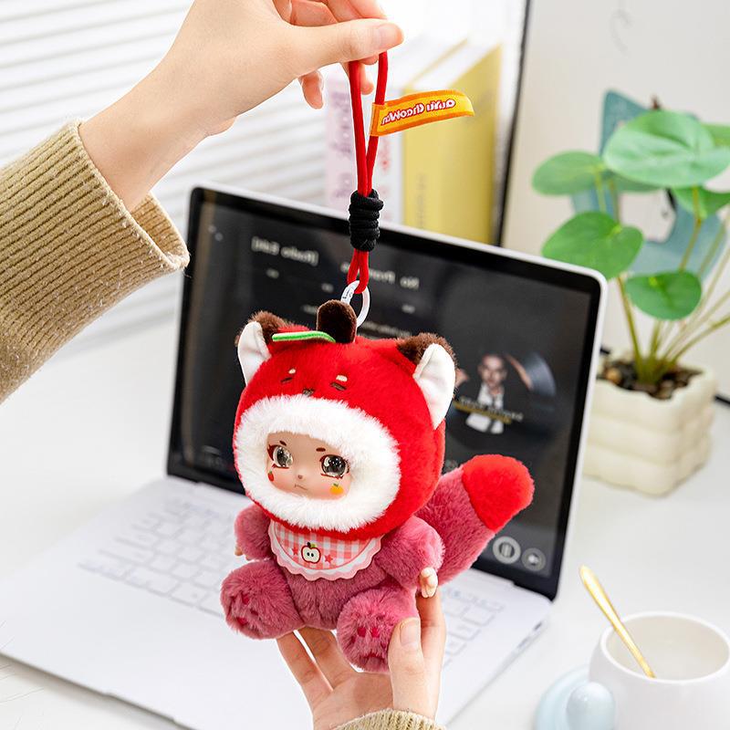 Original Cute Sweetheart Party Pendant Box Cartoon Fruit Vinyl Doll Pendant Creative Gift Ornament