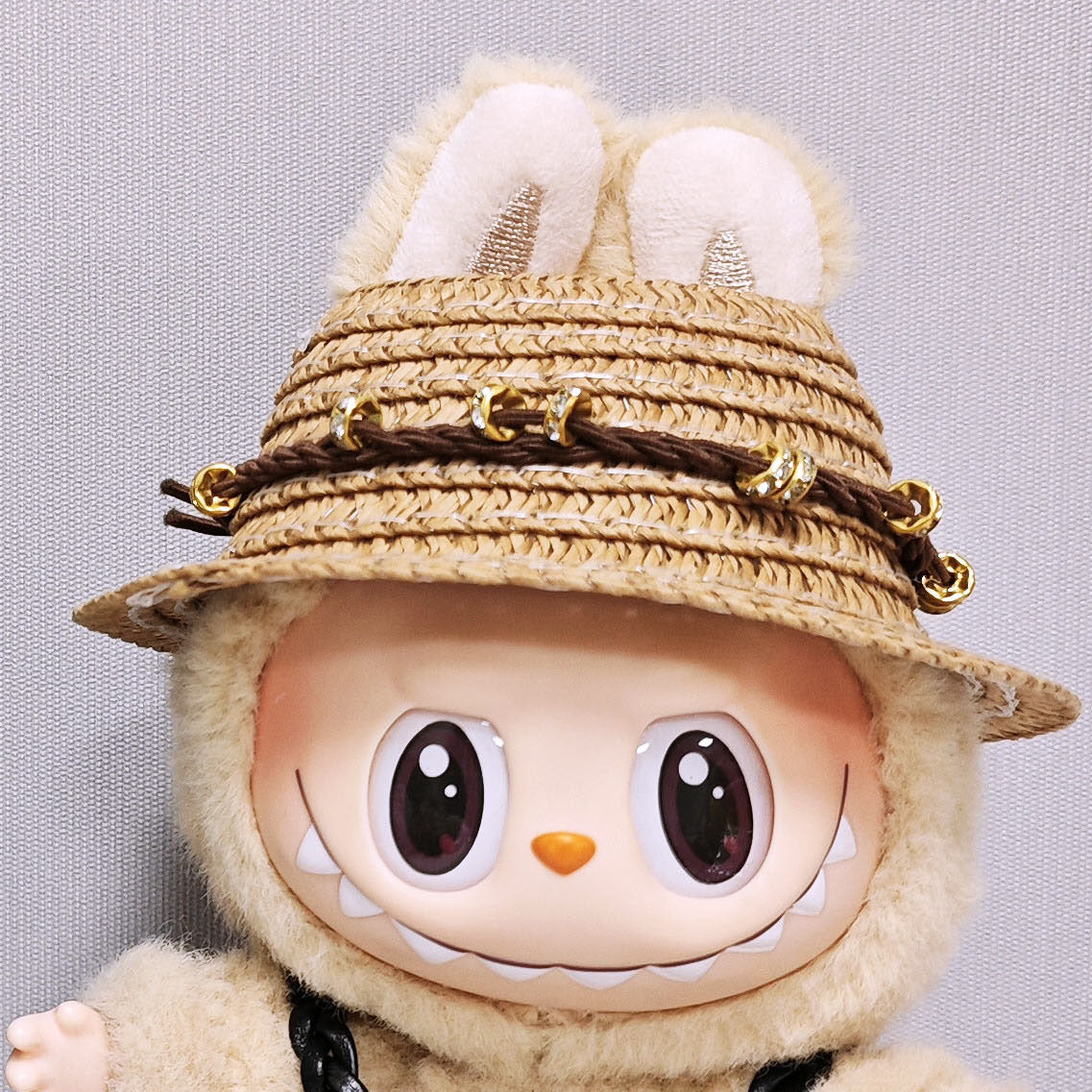 1st, 2nd, and 3rd Generation Labubu Clothes Leopard Print Strap Dress Labubu Doll Clothes