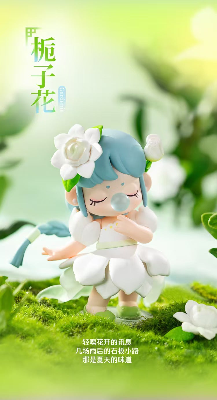 Ruolai Authentic Ruolai Nanci Flower Collection Series Blind Box Girl's Birthday Gift Desktop Ornament Giftrulruru
